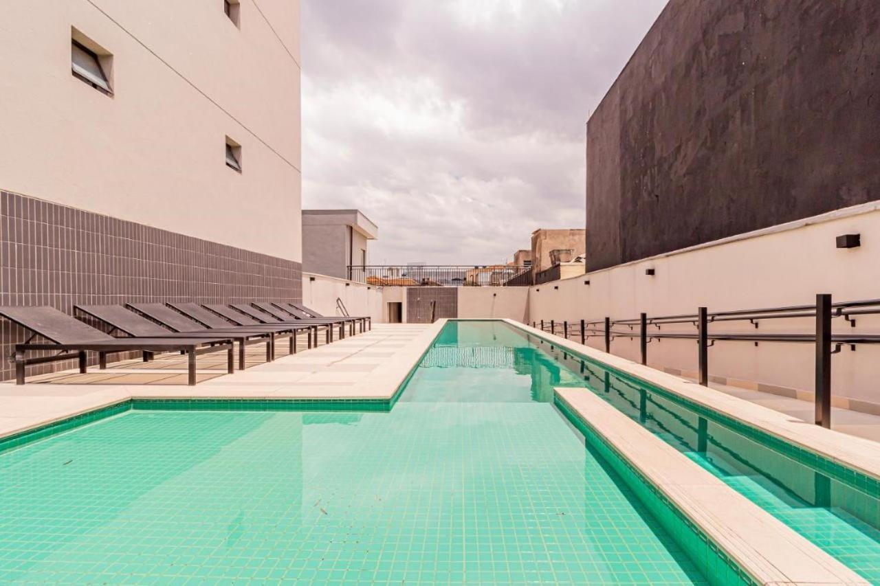 סאו פאולו Lindo Studio No Bom Retiro Prox Ao Anhembi Sambodromo Com Wifi מראה חיצוני תמונה